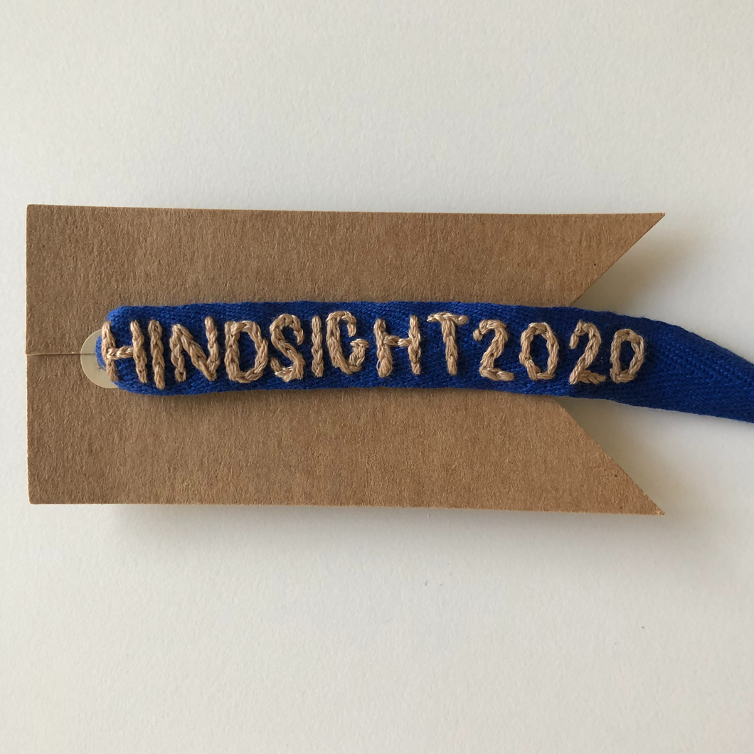 HINDSIGHT2020 Embroidered Bracelet